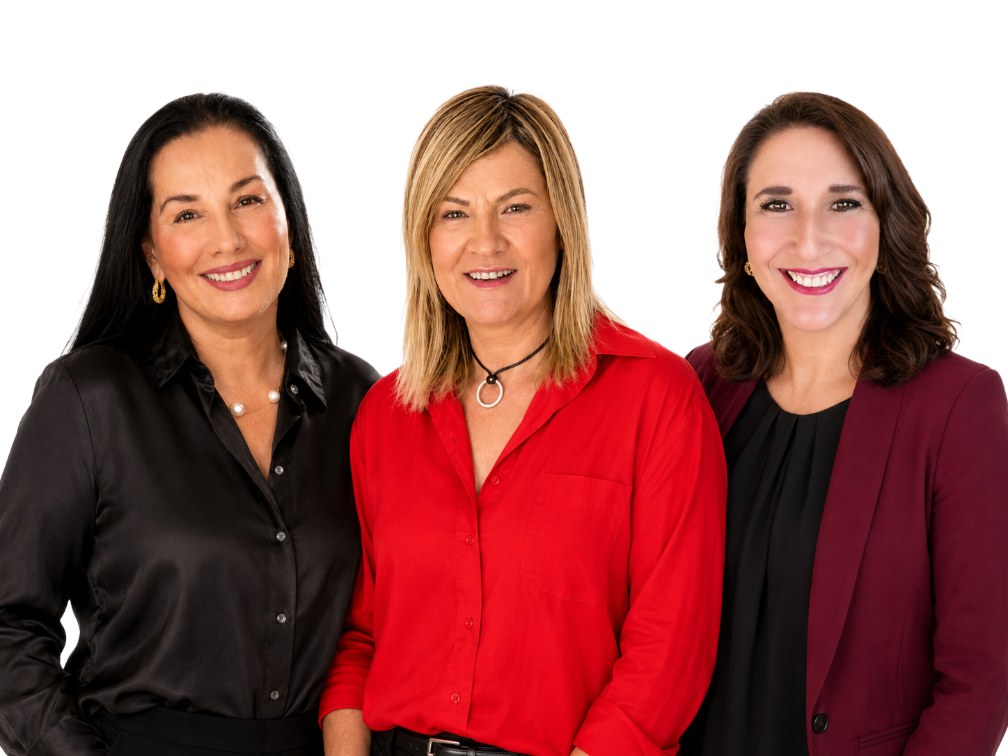 Aimée, Pilar y Zuly