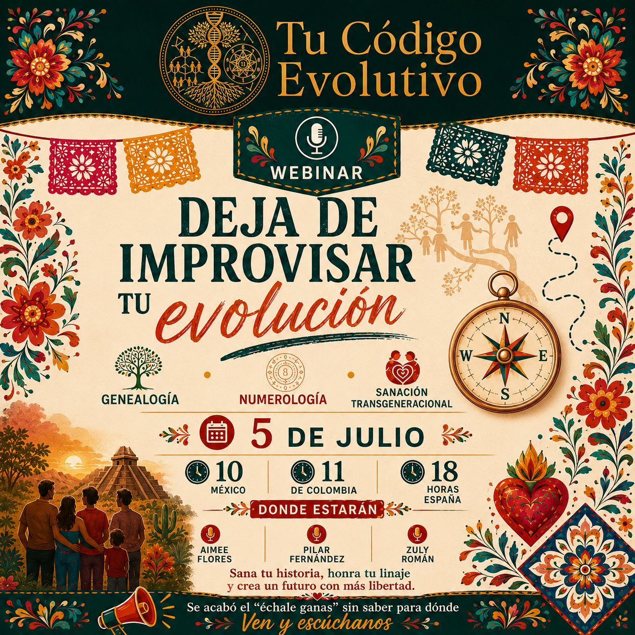 Webinar Deja de improvisar tu evolución de Tu Código Evolutivo